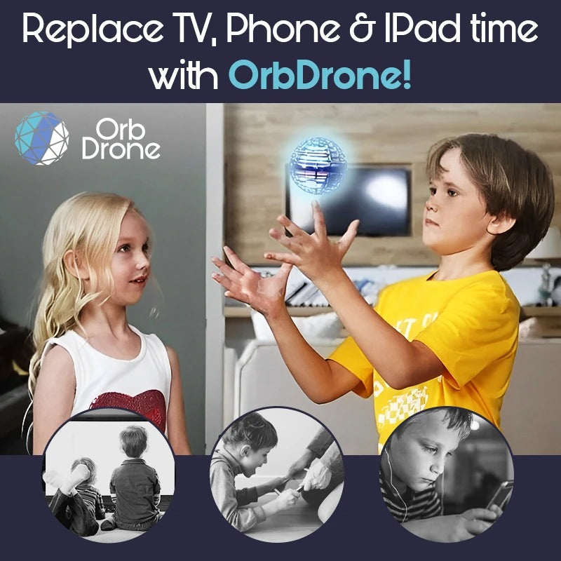 OrbDrone - Flying Orb Pro Spinner Mini Drone