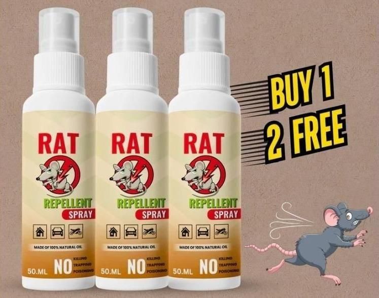 Rat Repellent Spray 50ML (Pack of 2)