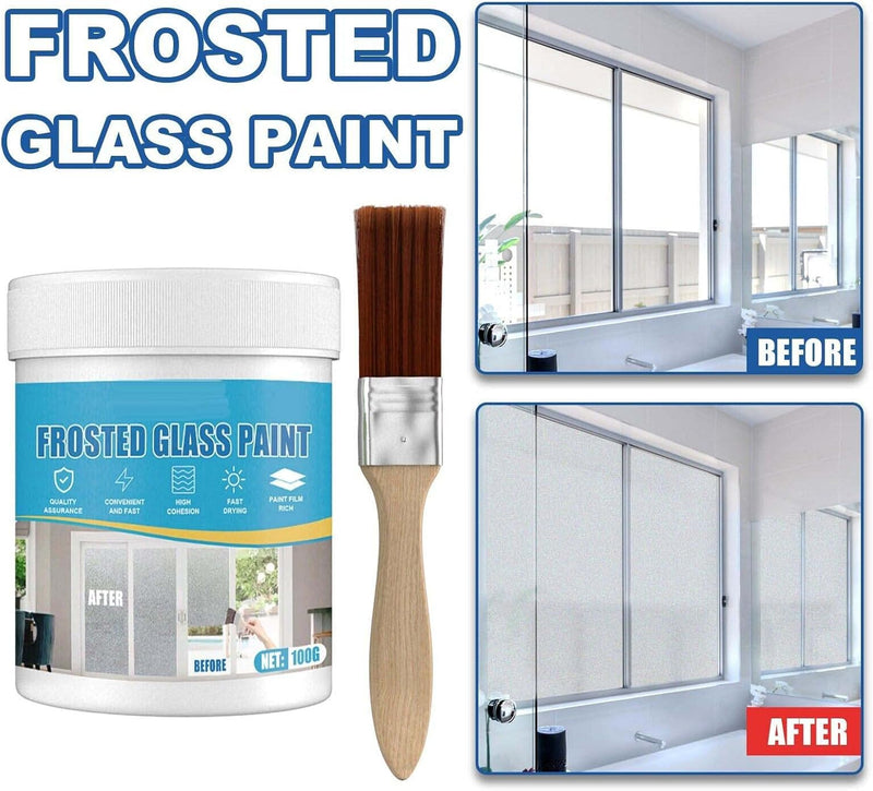 Frosted Glass Privacy Paint