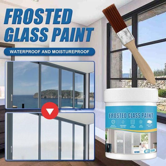 Frosted Glass Privacy Paint